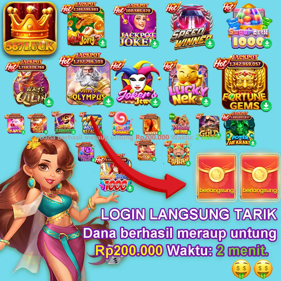 567LUCK Masuk Resmi 2026 Aplikasi